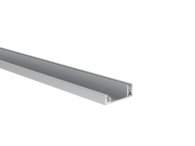 Aluminium-Zaunadapter für Füllungen - 6000mm Abdeckleiste